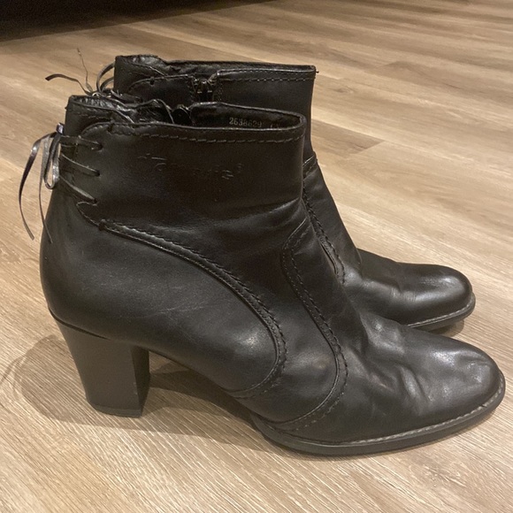 Tamaris black ankle boots - Picture 3 of 11